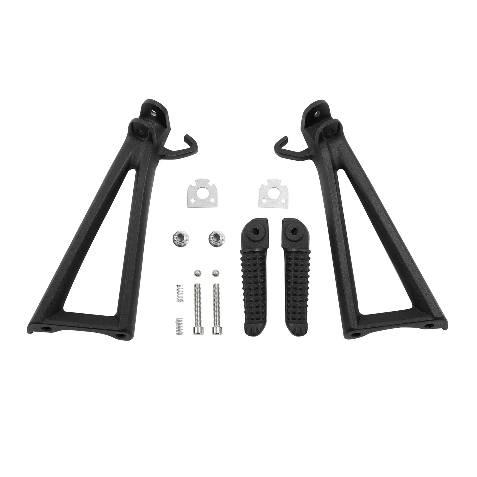 Rear Passenger Foot Pegs Footrests Bracket for Yamaha YZF R6 (2006–2016)