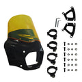 11" Yellow Front Fairing Windshield for Harley Softail Fat Bob (2018-2019)