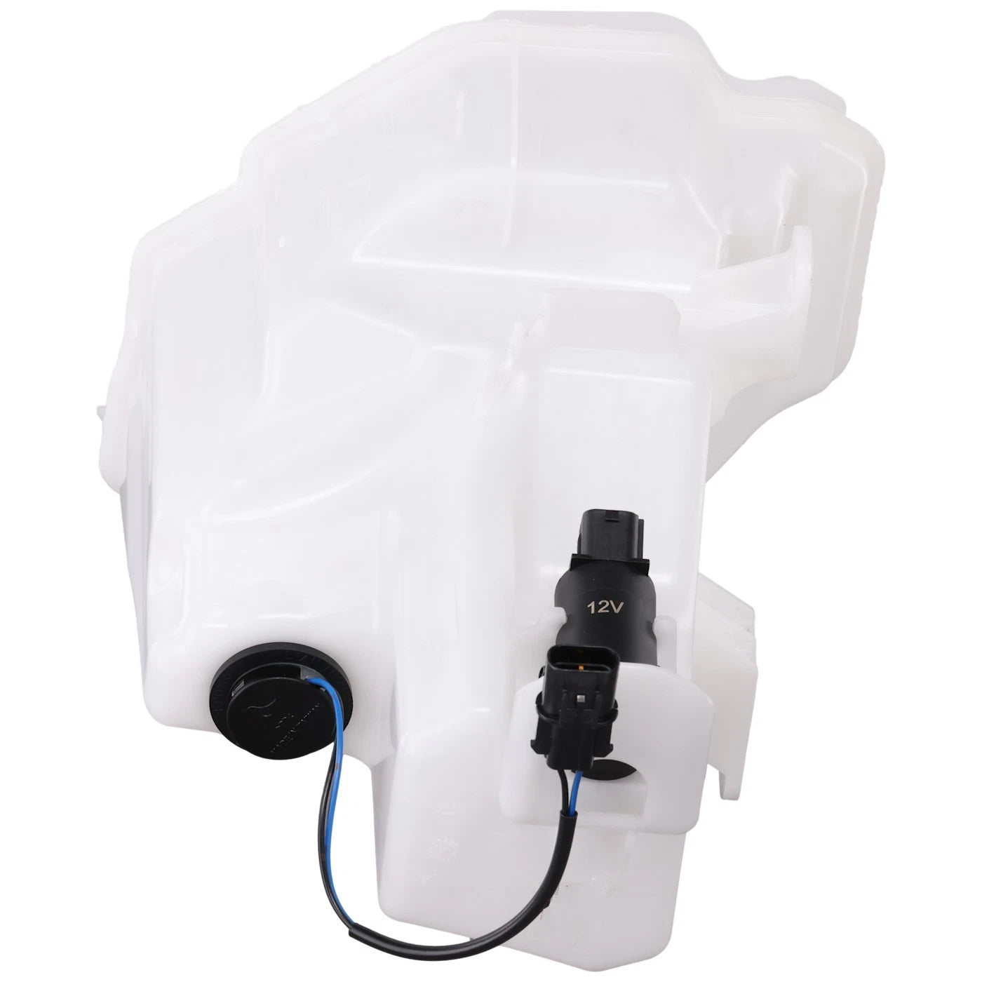 Washer Reservoir Tank for Kia Forte (2014–2016) with Pump Cap