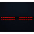 Red LED Bumper Reflector Fog Brake Light for Ford Explorer (2020–2024)