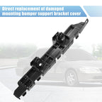 Front Bumper Bracket for Honda Accord (2018-2023) - Plastic Black, 2 x Pieces