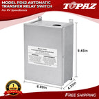 Automatic Transfer Relay Switch for RV Speedboats PD52 (Rated 240 VAC 50A)