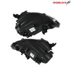 Halogen Projector Black Headlights for Jeep Cherokee (2014–2018)