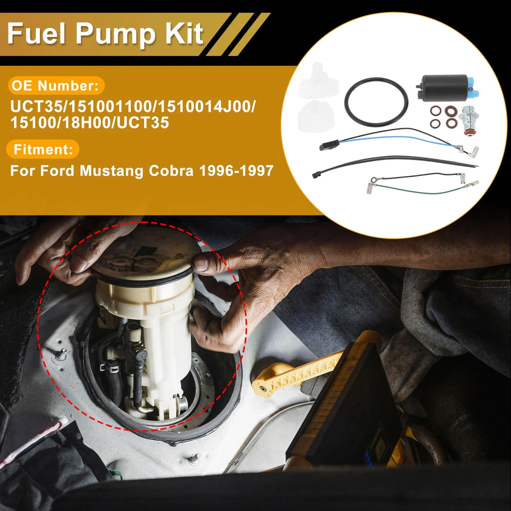 Fuel Pump for Ford Mustang Cobra (1996–1997) Metal Replaces UCT35