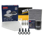 Tune Up Kit with 4 Spark Plugs & Boots for Toyota Corolla Matrix RAV4 Vibe