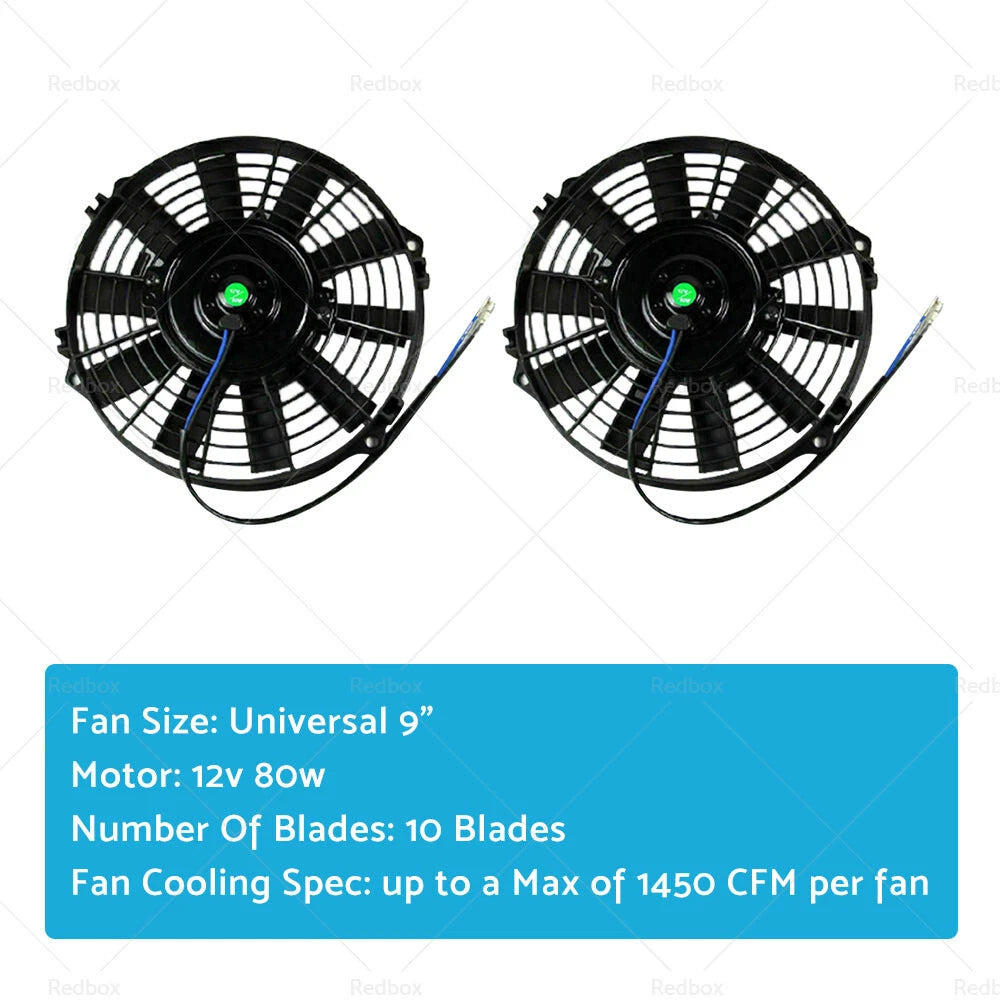 9" Electric Radiator Fan Cooling Kit for Holden Commodore