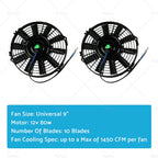 9" Electric Radiator Fan Cooling Kit for Holden Commodore