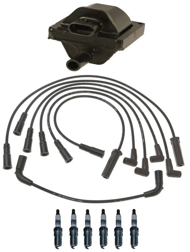 Ignition Wires & Spark Plugs Kit for GMC Jimmy, Chevy Astro (1996–2005)