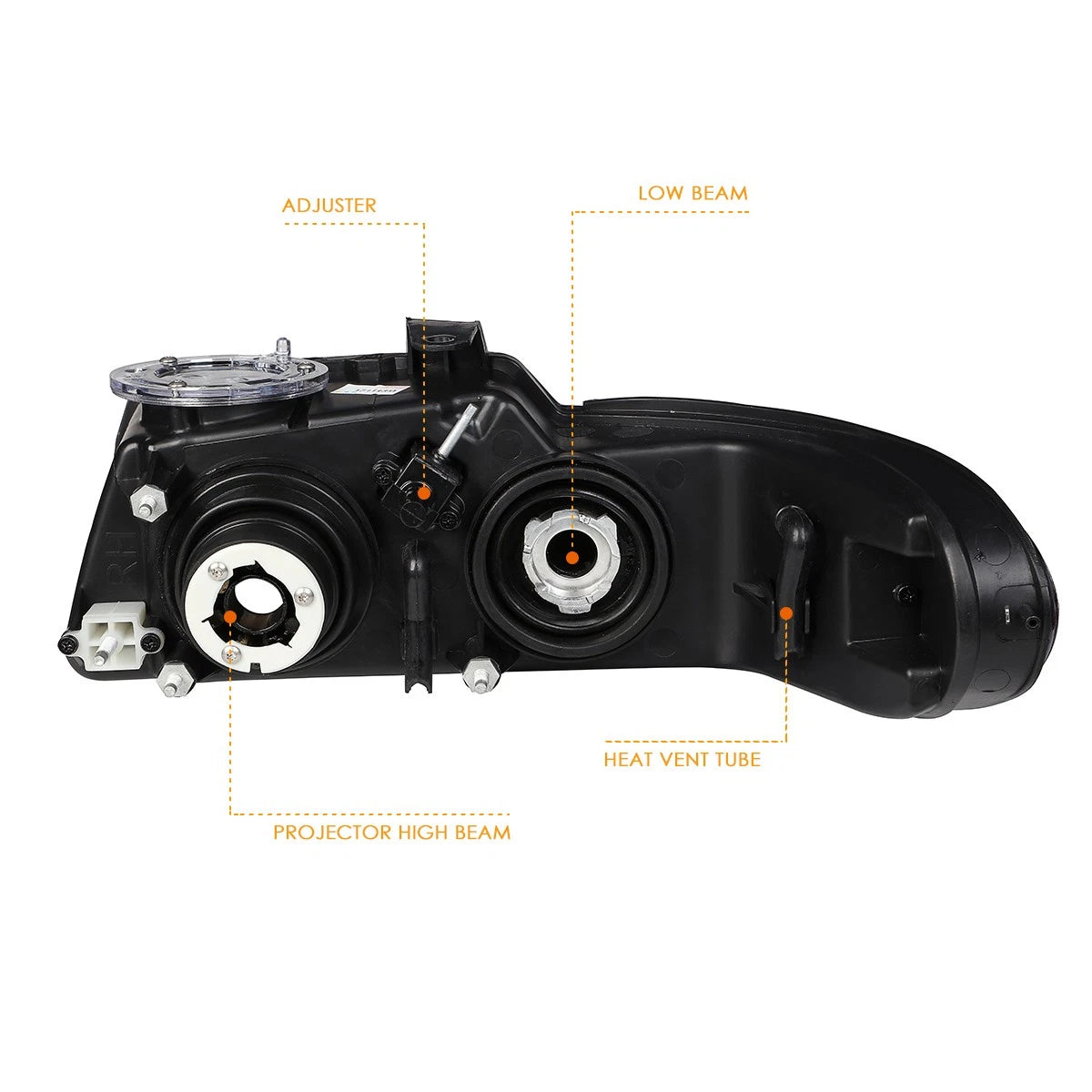 Powered Heated Side Rear View Door Mirror for Mazda 6 (2009–2013)