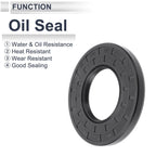 Set of 5 Oil Seal Rotary Shaft Seal Nitrile Rubber 52x100x10mm