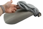 Fleece Console Lid Armrest Cover for Ford Fusion (2013–2020) Gray