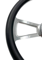 18 Inch Steering Wheel Carbon Fiber Vinyl Wrap for Peterbilt Kenworth (2005–2015)