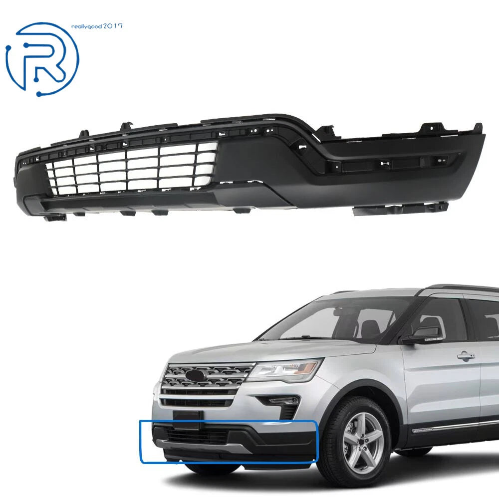 Textured Front Lower Bumper Cover for Ford Explorer (2018–2019)
