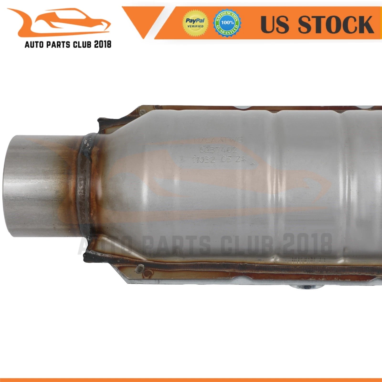 Catalytic Converter for Volkswagen Jetta (EPA, 2.5" Inlet/Outlet)