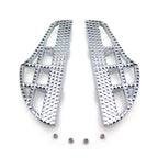 Shark Fin Dominator Passenger Footboard Kit for Harley Dyna Fat Boy (2006–2017)