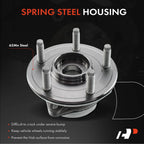 2X Front Wheel Hub & Bearing Assembly for Jeep Grand Cherokee (2011–2021)