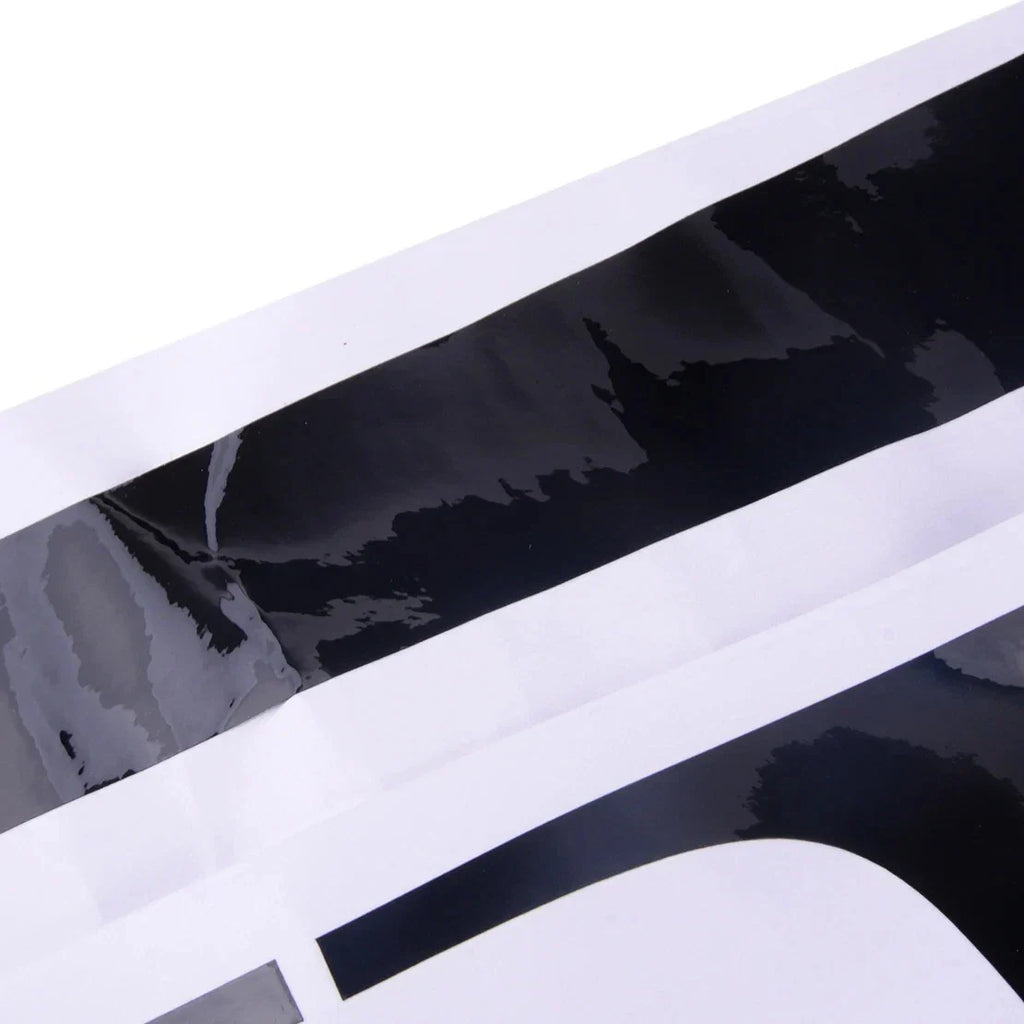 8x Front Upper Bumper Grille Trim Protector Decal for Honda Civic (2016-2020)