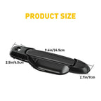 Exterior Outer Door Handle RH Front for Toyota Sienna (1998–2003) Black