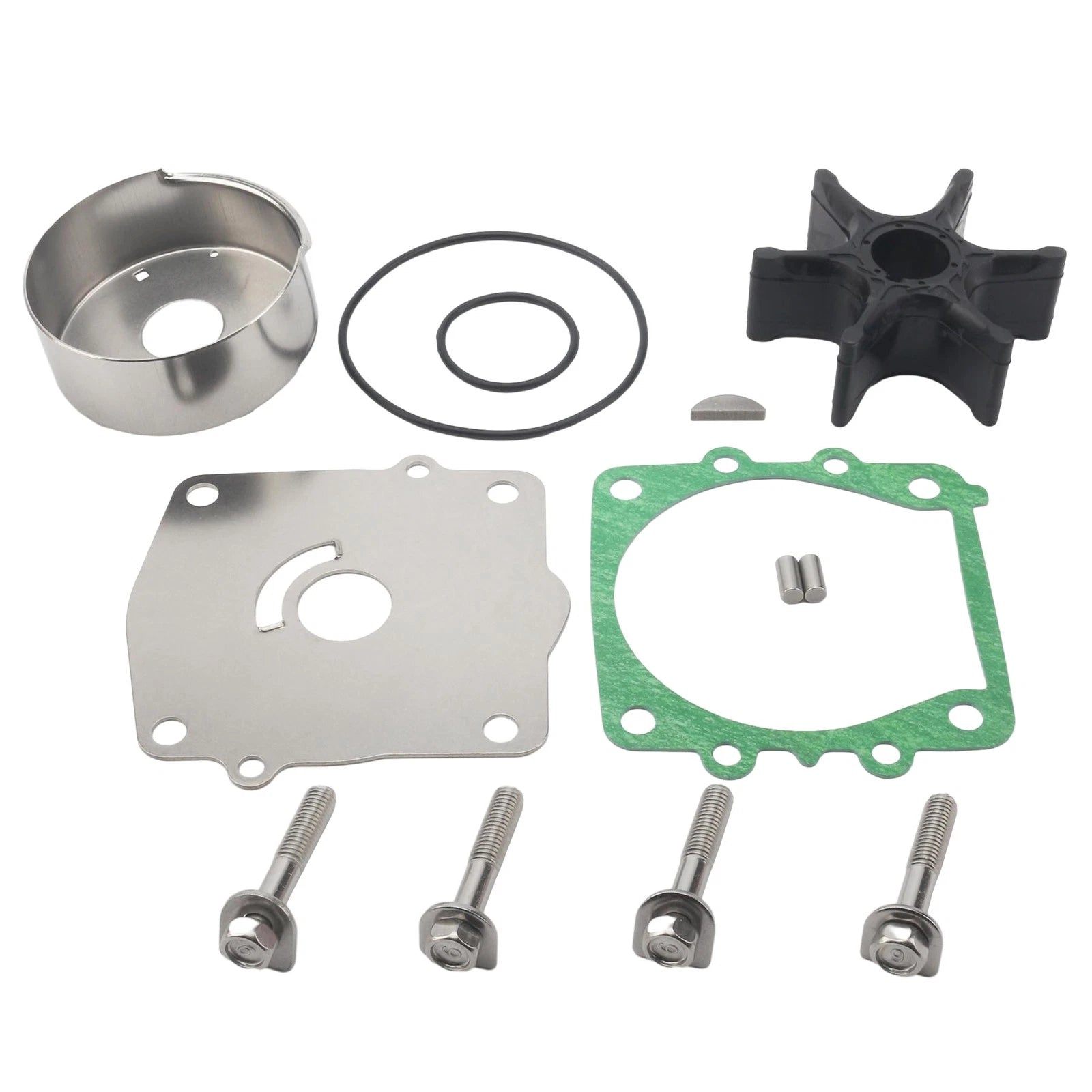 Water Pump Impeller Kit for Yamaha 2-Str 115/130 HP (6E5-W0078-3A)
