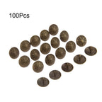 Set of 100 Upholstery Nails for DIY Furniture Decor