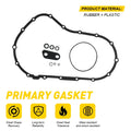 Clutch Primary Cover Gasket w/Seal Kit for Harley Iron 883 1200 (2014–2023)