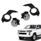 Fog Lights + Bezel Trim Surround Covers for Toyota 4Runner (2014–2020)