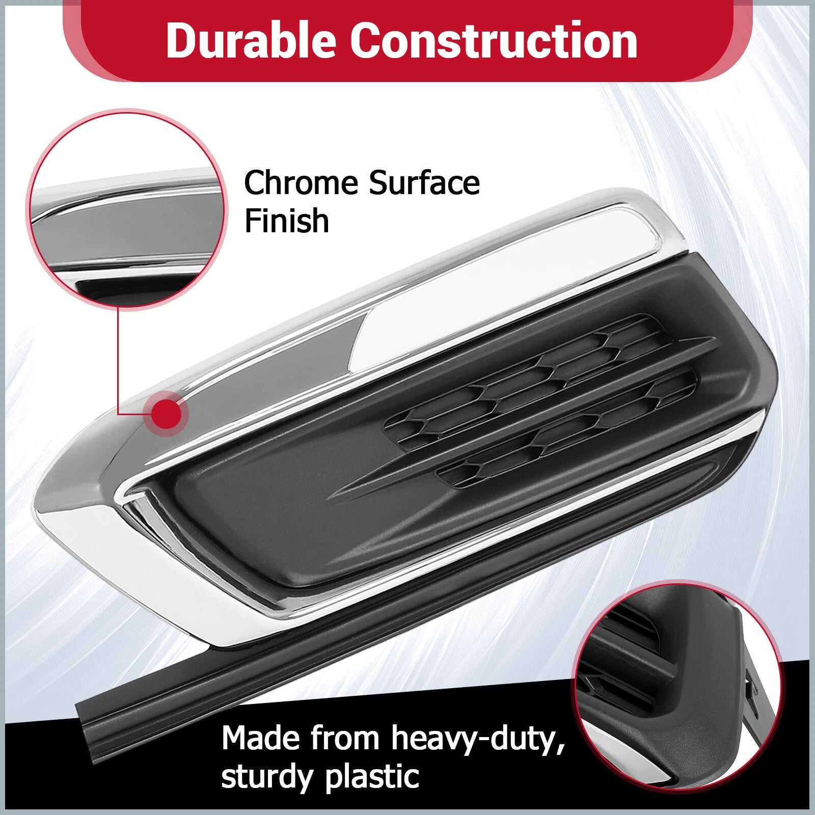 Fog Light Cover Bezel for Chevrolet Cruze (2015–2016) #GM1038184