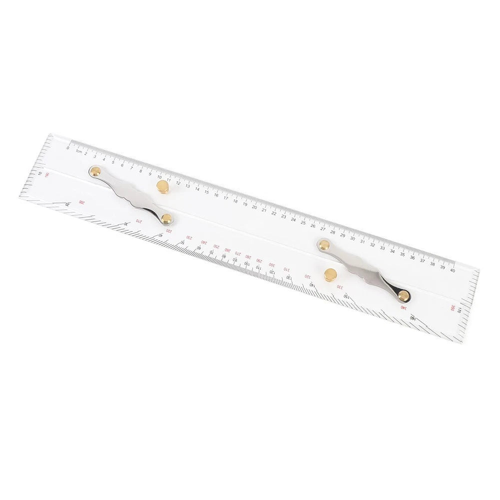 Acrylic 450mm Parallel Ruler for Marine Navigation