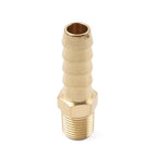 Brass Hose Barb Fitting 5/16" x NPT 1/8 Male Thread Connector for Automotive