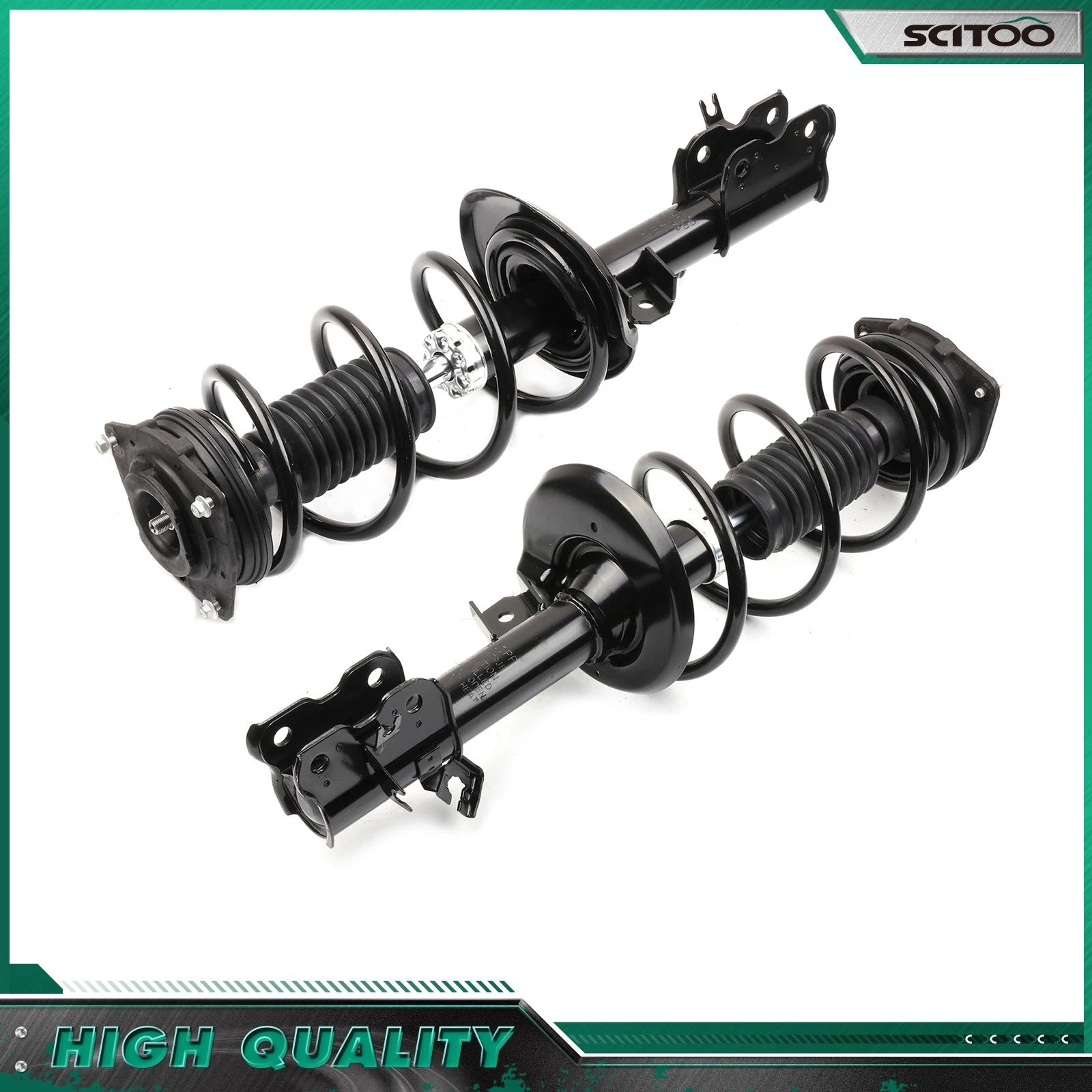 Front Shocks Struts Coil Spring Assembly for Nissan Rogue Select (2014–2015)