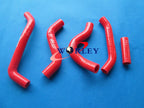 Silicone Radiator Hose for SUZUKI RMZ450 2007-2009 - Red