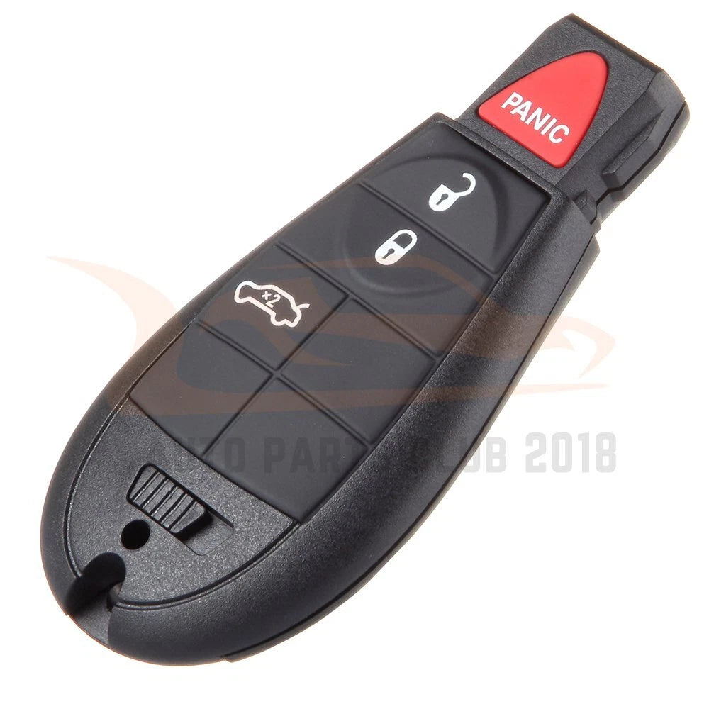 2X Key Entry Remote Fob for Dodge Challenger Charger (2008–2014) 4 Buttons