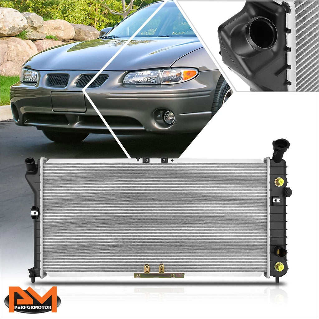 OE Aluminum Radiator DPI-1890 for Pontiac Grand Prix/Buick Regal (1997–2003)