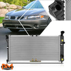 OE Aluminum Radiator DPI-1890 for Pontiac Grand Prix/Buick Regal (1997–2003)