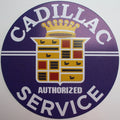Vintage Replica Tin Metal Sign for Cadillac (Authorized GM)