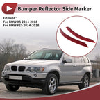 Set of 2 Rear Bumper Reflectors for BMW X5 (No. 63147290092)
