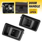Inside Door Handles for Toyota Tacoma (1989–2000) Front Pair Black