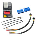 Left Handlebar Switch & Pigtail Harness Plug Kit for Polaris Trail Blazer 250 400 (1999–2006)