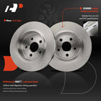 Rear Disc Brake Rotors for Jeep Grand Cherokee, Dodge Durango (2012–2021)