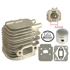 32mm Bore Cylinder Assembly for ECHO GT-225 SRM-225 PAS-225 (2005–2023)