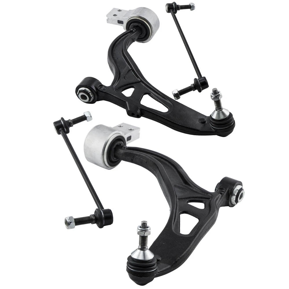 4X Front Lower Control Arm Kit with Ball Joint & Sway Bar Link for Ford Explorer (2011–2017)