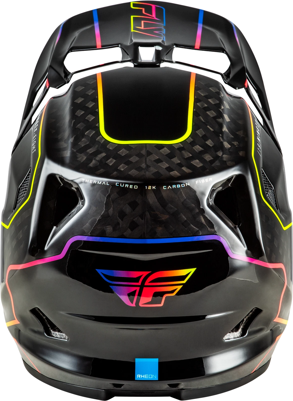 Fly Racing Werx R Flow Carbon Helmet for (X-Large, Black)