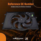 Electric Radiator Cooling Fan for Kia Seltos L4 2.0L (2021–2022)