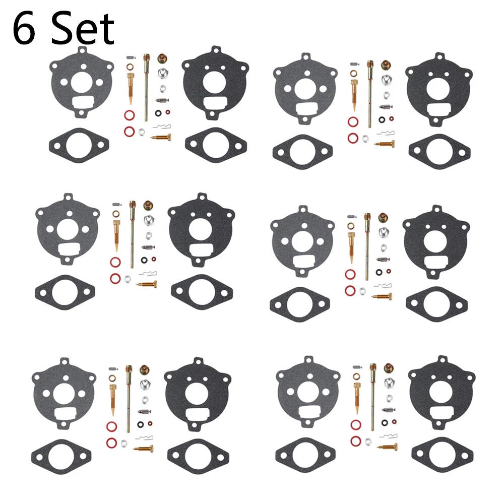 Set of 6 Carburetor Gasket Kit for Briggs & Stratton (394693, 291763, 295938)