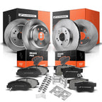 Disc Brake Rotor & Ceramic Pads for Honda Element (2003–2011)