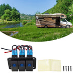 Illuminated Switch Panel for Automotive and Marine