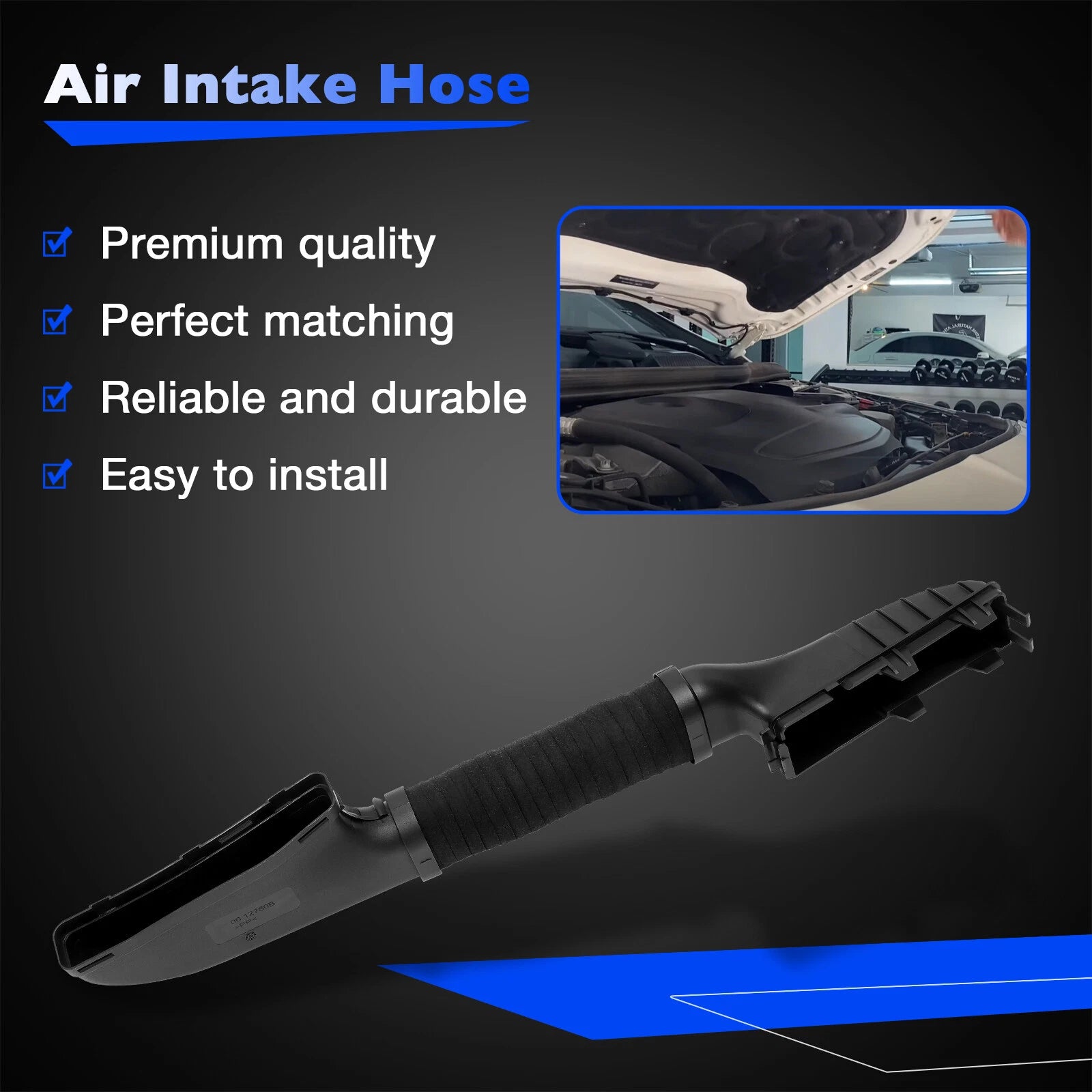 Engine Air Cleaner Intake Hose Tube for Mercedes-Benz GLA250 CLA250 (2014–2020)