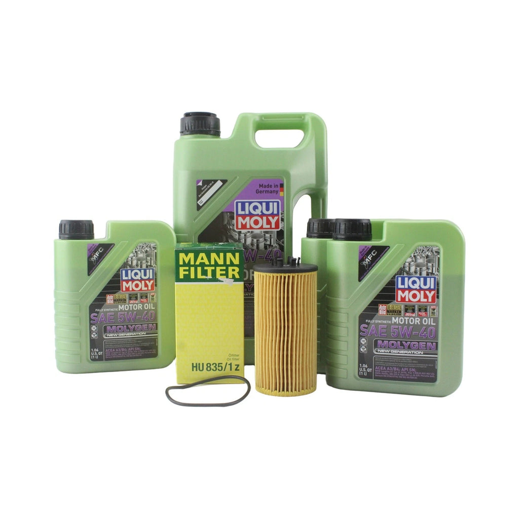 Oil Change Kit 5W-40 for Audi A8 Quattro 4.2L (2000–2002) - 8L Liqui Moly Molygen