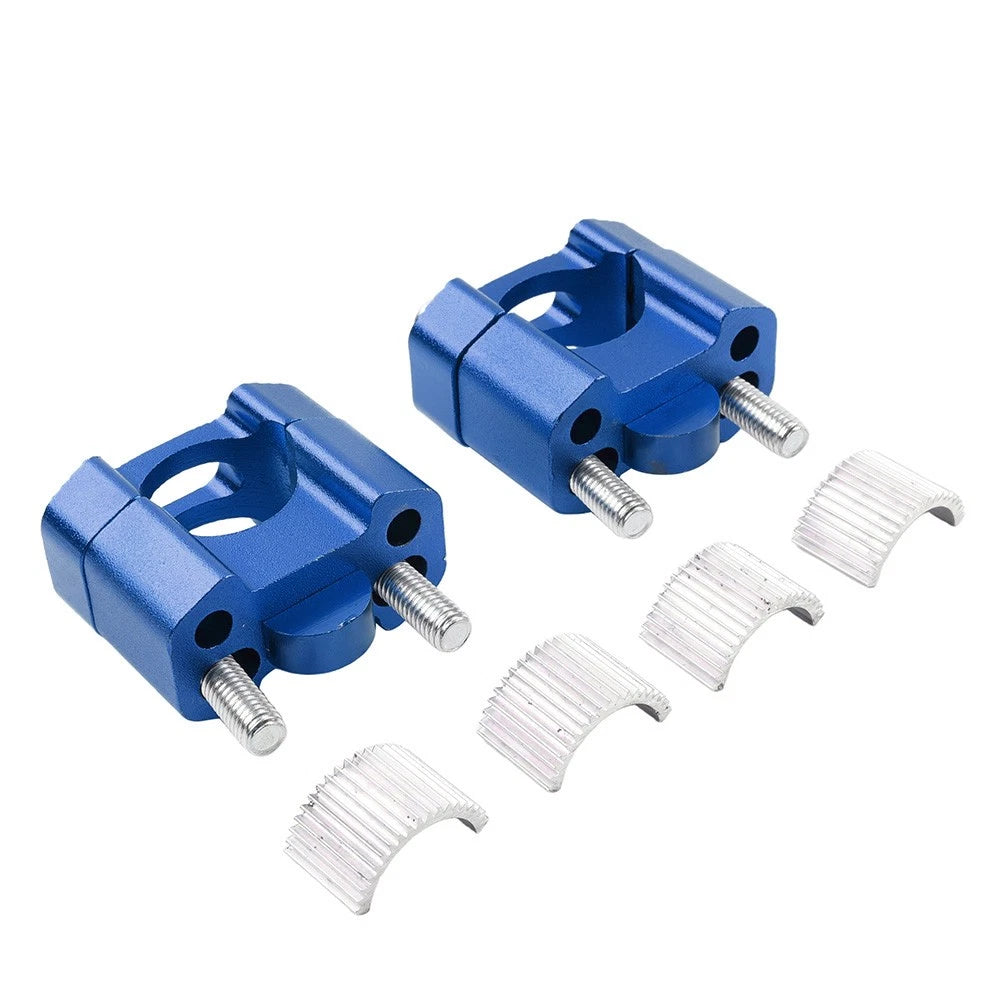 Handlebar Mount Clamps Risers Adaptor 7/8 to 1-1/8 for Dirt Pit Bike ATV