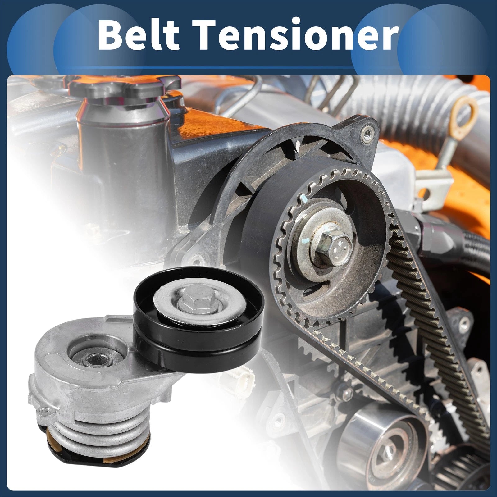 Belt Tensioner for Chevrolet Corsa (2000–2002) No. 1204641/1204853 Metal